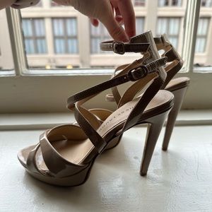 Chinese Laundry nude patent heels size 7
